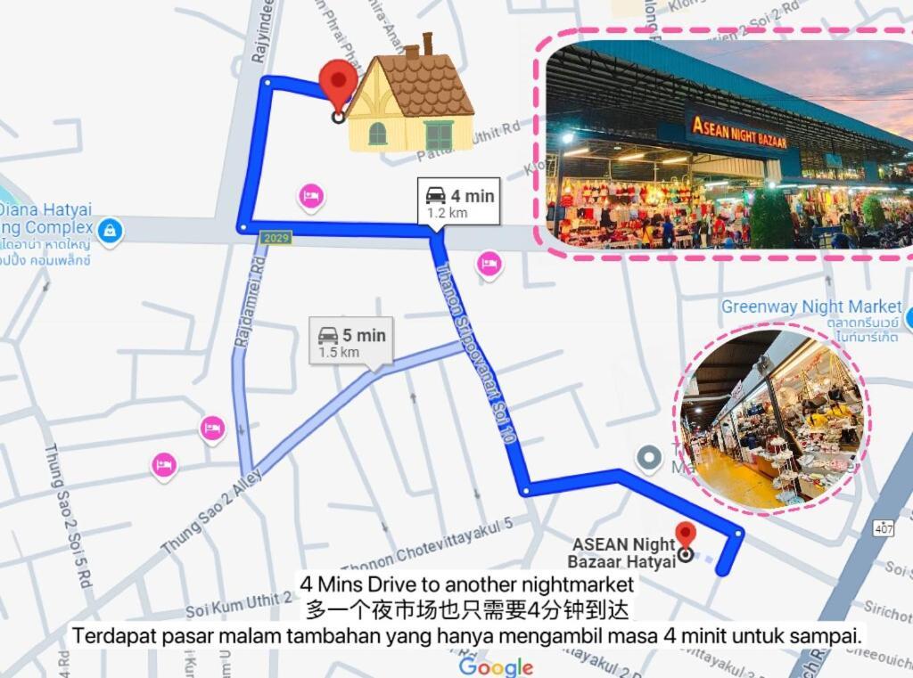 Blossom Family Suite Hat Yai Exterior photo